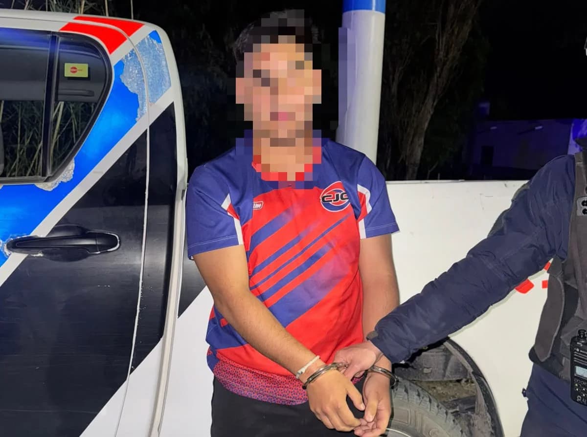 Un sujeto detenido por ignorar cortes por un siniestro vial y embestir controles policiales