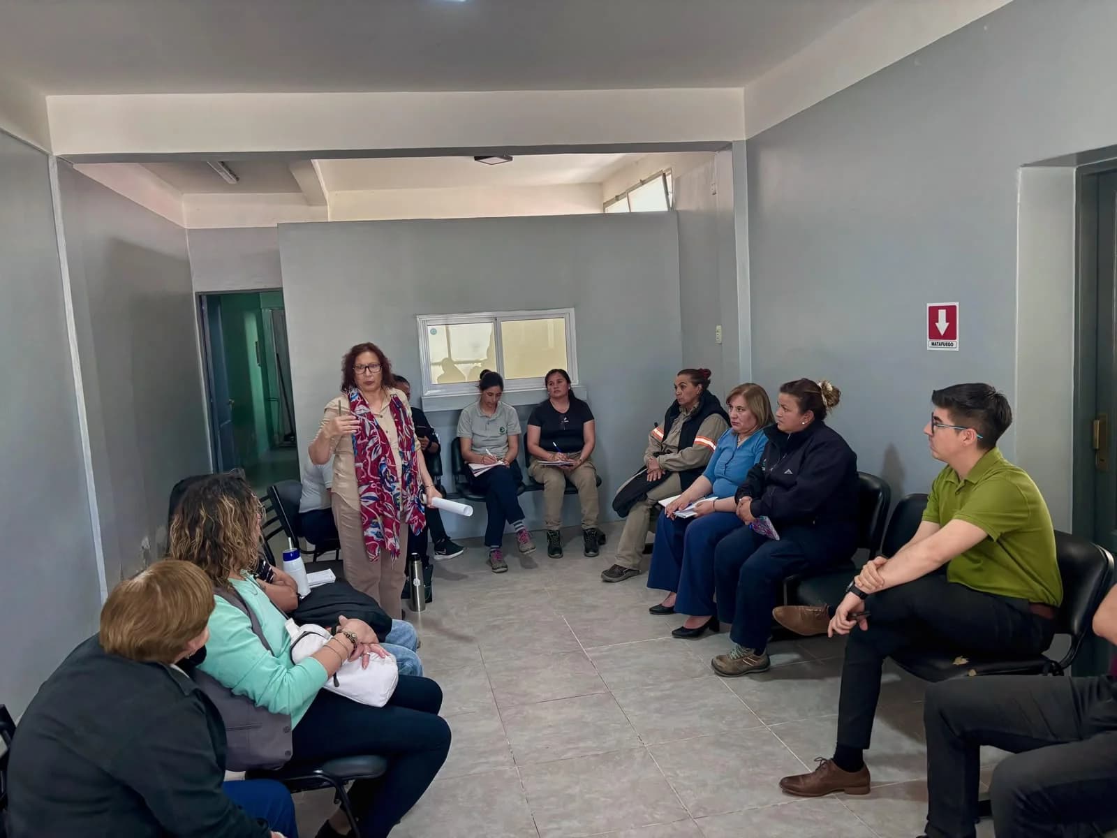 San Martín coordinó acciones ante las condiciones meteorológicas previstas
