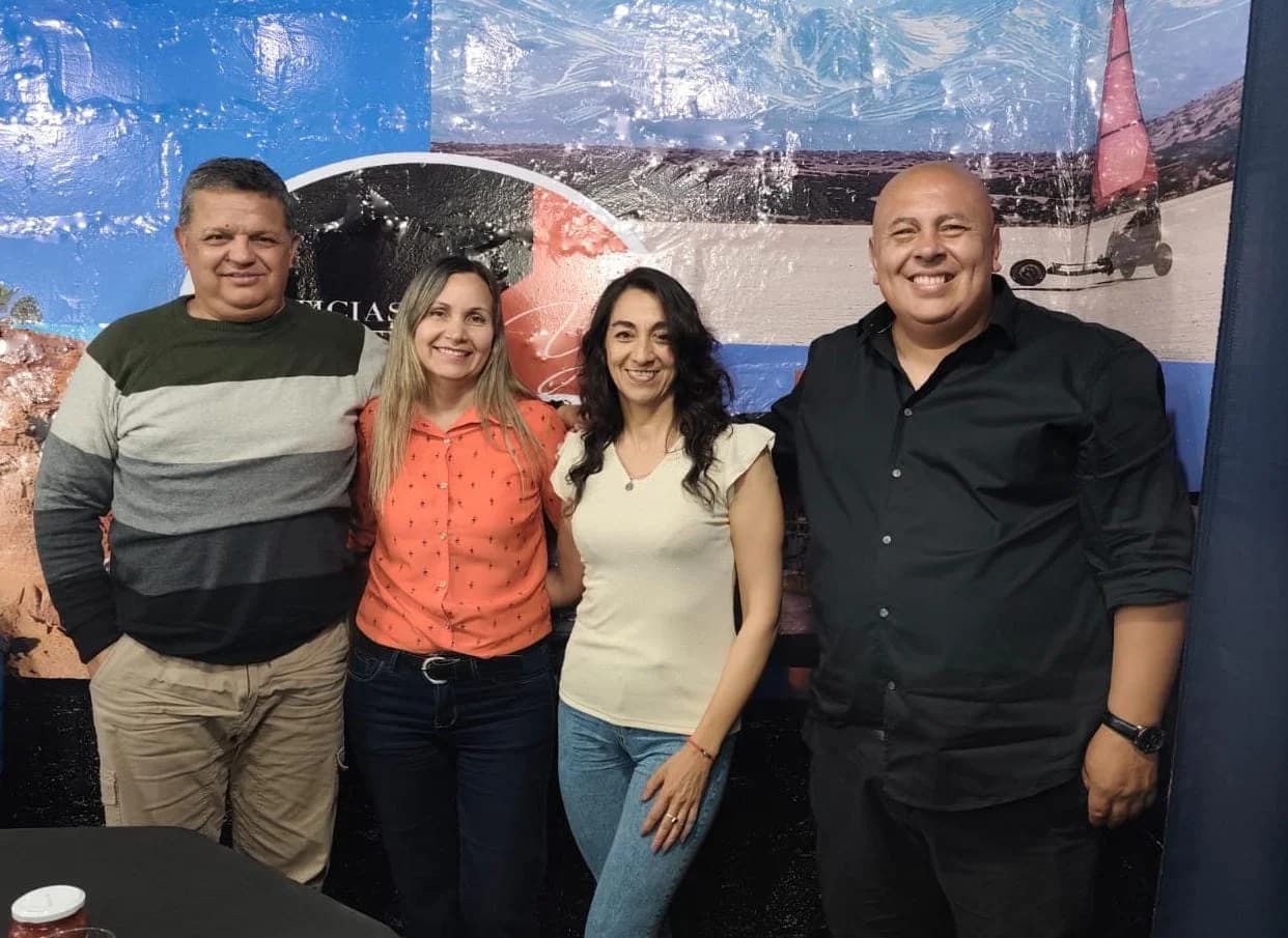 "Estamos muy agradecidos, por el hecho de que tengamos un trabajo que amamos hacer" Roxana Olivera y Fabián Blanes