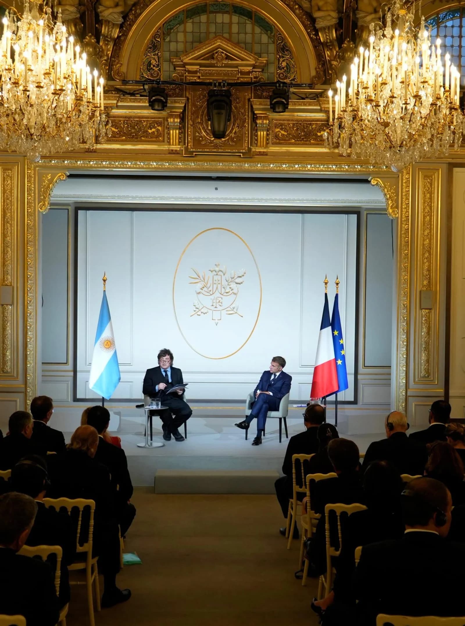 Vuelve a subir el riesgo país, el mercado no confio los anuncios de París de Milei