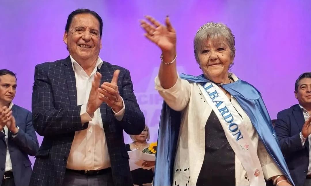 Sonia Sánchez es la nueva Reina del Adulto Mayor de Albardón