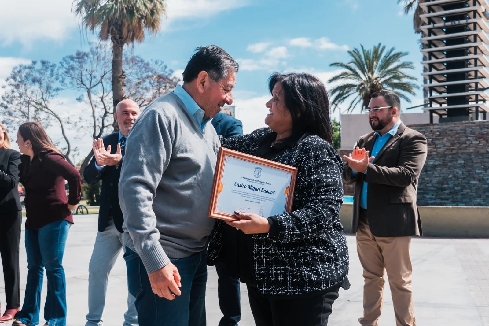 Rawson celebró el Día del Empleado Municipal con un emotivo reconocimiento a sus trabajadores