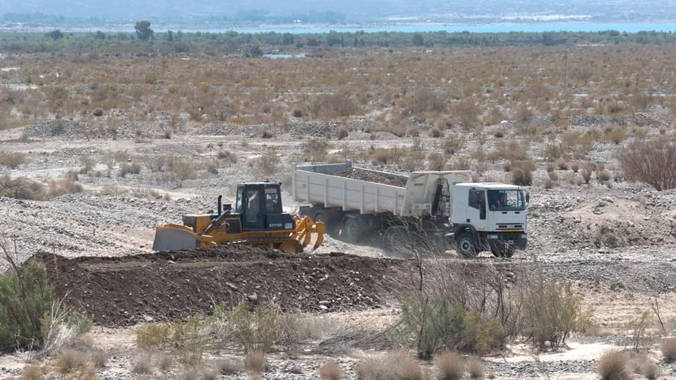 Atención: Avanza la obra para mejorar la circulación del agua en el río San Juan