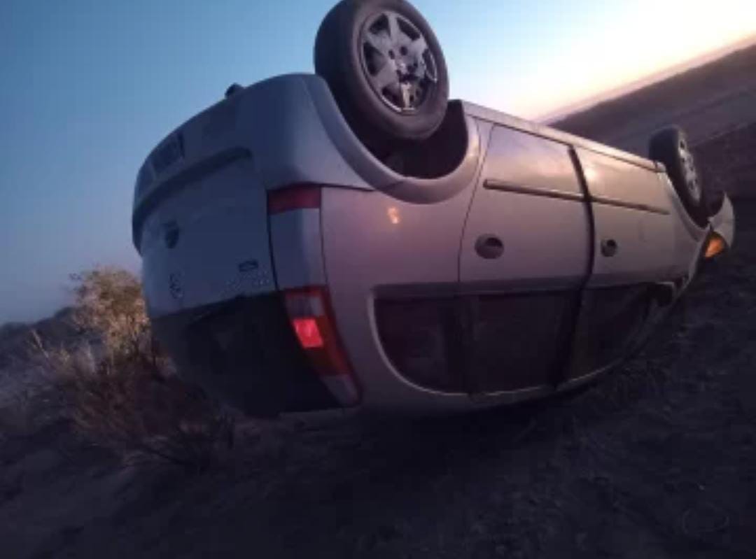 Un vuelco en Ruta deja a tres familiares heridos