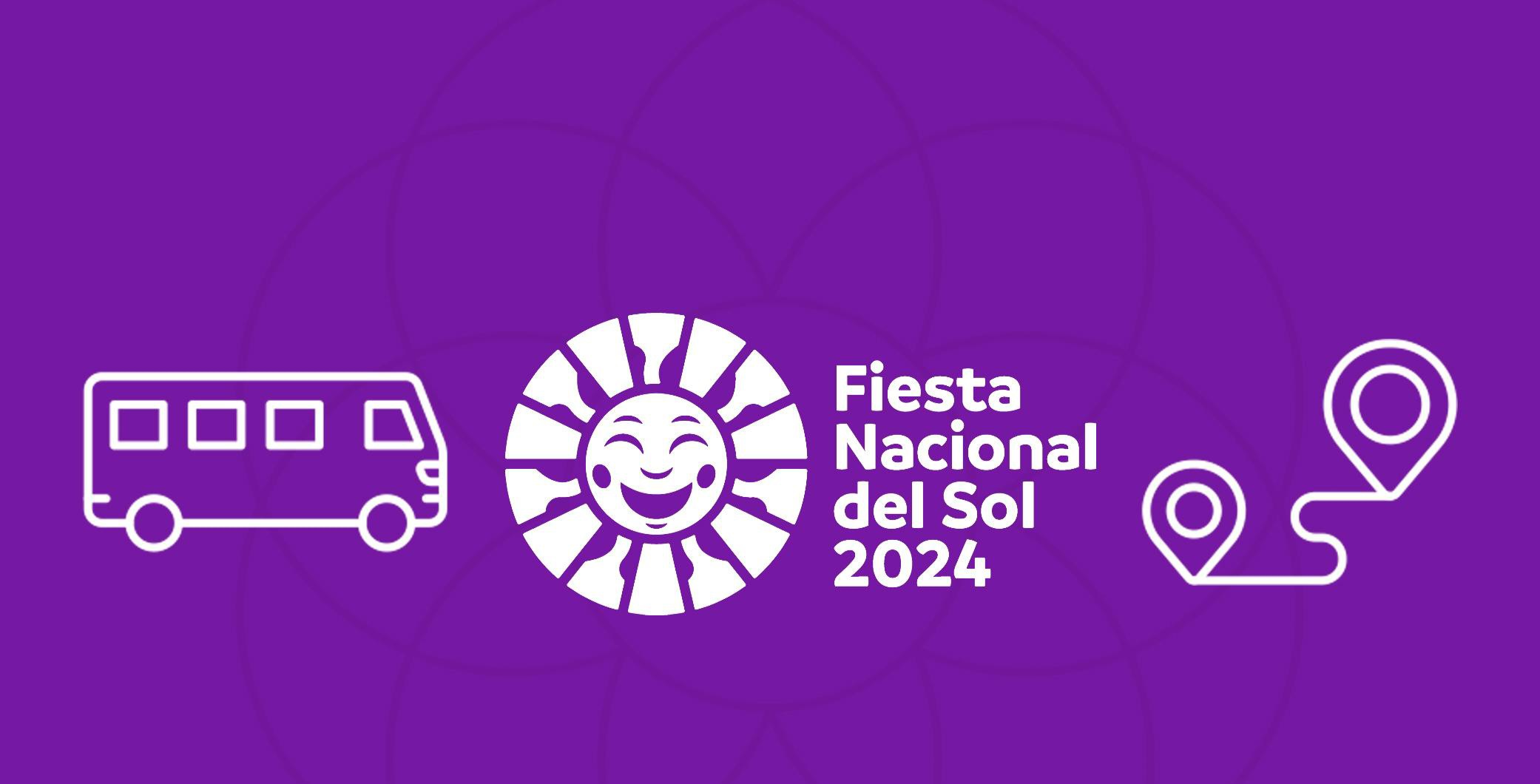 Mirá dónde podés tomar el colectivo en Santa Lucía para ir a la Fiesta Nacional del Sol 2024