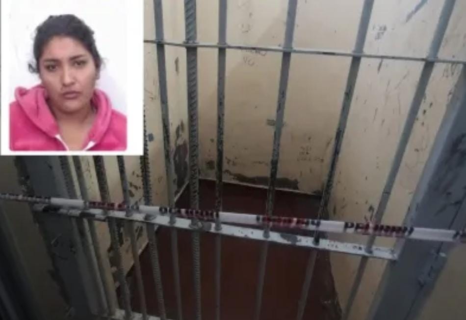 Esta es Sabrina, la mujer que estaba detenida, sufrió una descompensación y murió