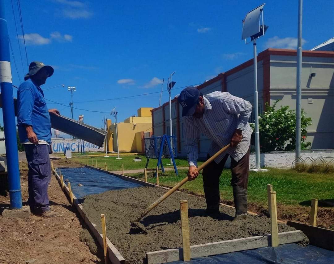 Continúan las obras y mejoras en el CIC de Las Chacritas