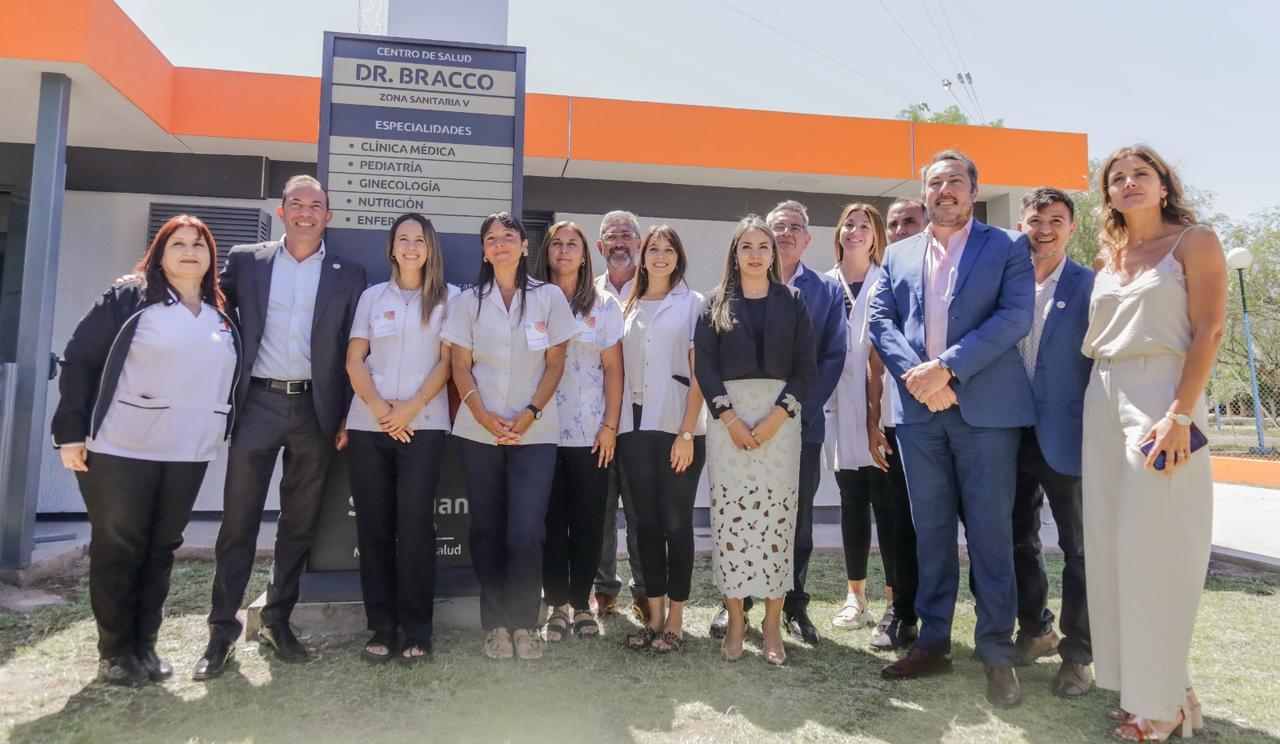 Inauguraron la ampliación y refacción del Centro de Salud Dr. M. Bracco en Pocito