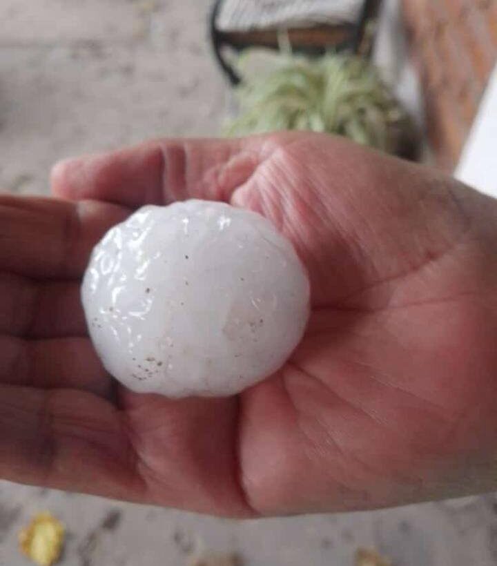 Probabilidades de Granizo para hoy lunes 6 de Enero