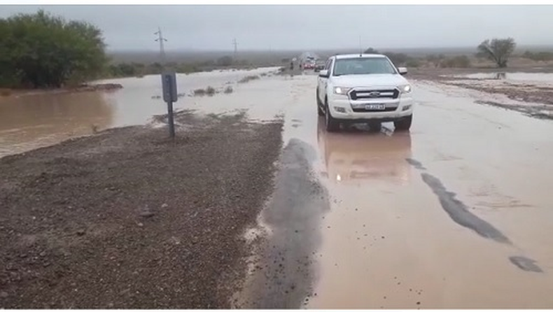 Alertan por una bajada de creciente en un tramo de Ruta 40