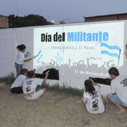 La imagen de una mujer que forjo el trabajo político desde la militancia pura, a pesar de las piedras puestas en su camino